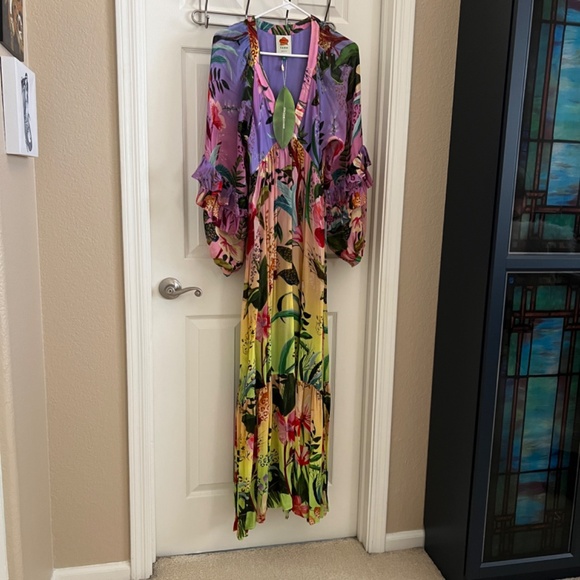 Farm Rio Amazonian Ombre Maxi Dress - Picture 3 of 6